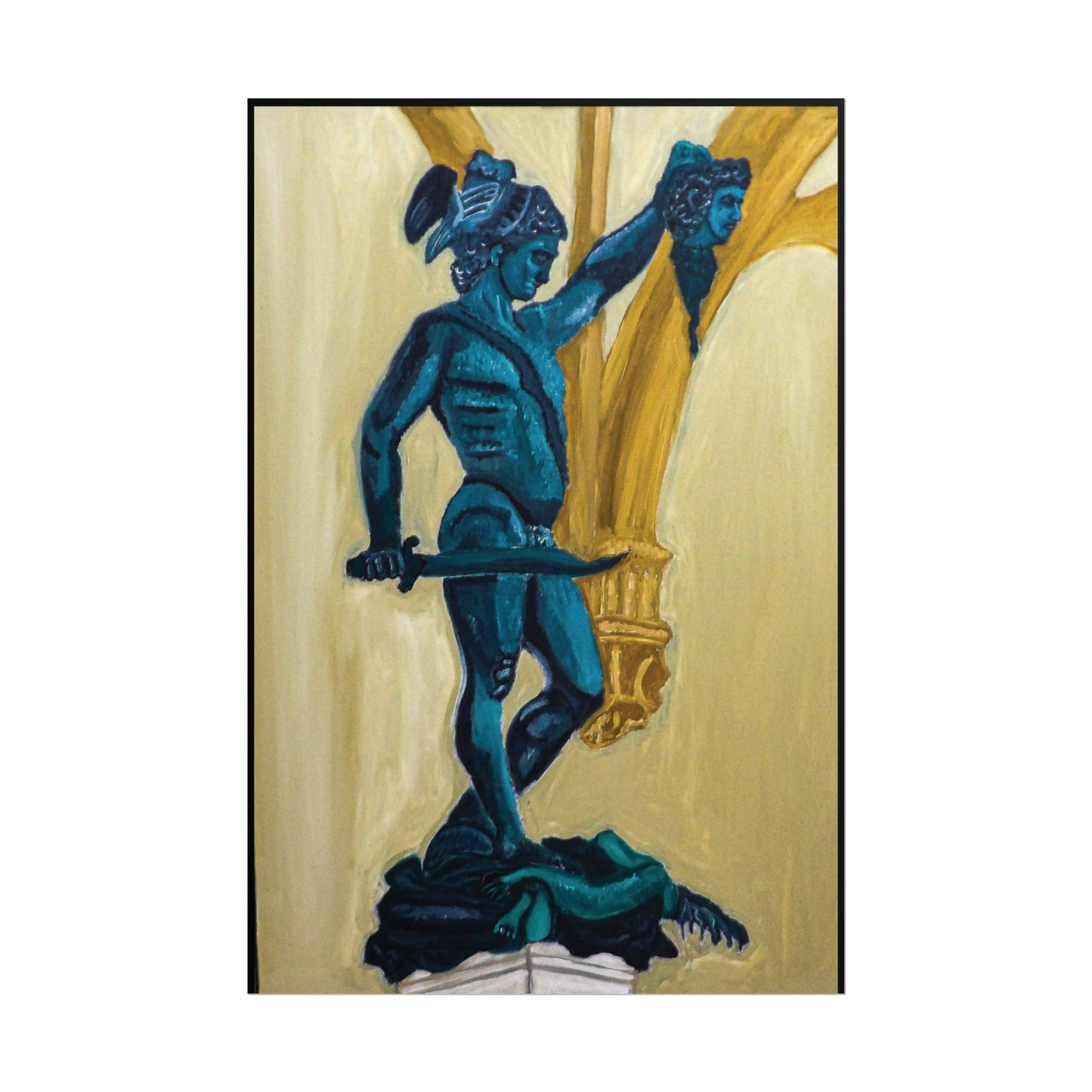 Perseus with the head of Medusa (Poster Print)