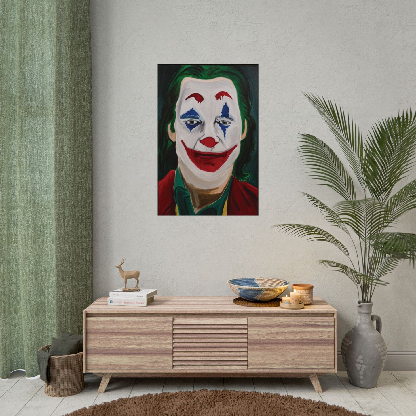 Joker 2019 Portrait (Poster Print)