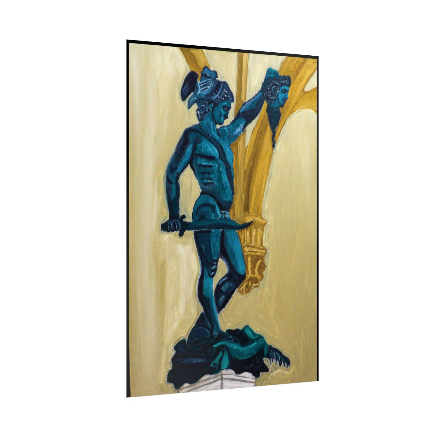 Perseus with the head of Medusa (Poster Print)