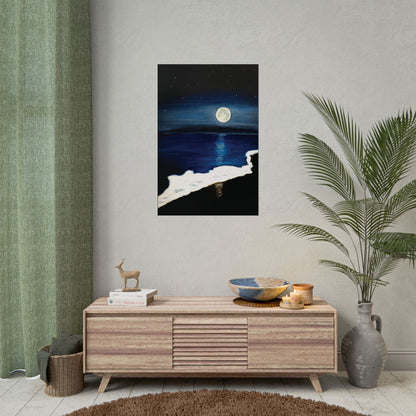 Moonlight Beach  (Poster Print)