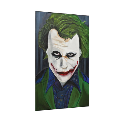 Heath Ledger Joker (Portrait Print)