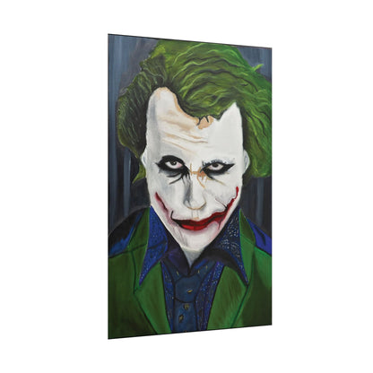 Heath Ledger Joker (Portrait Print)