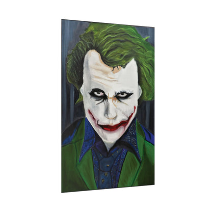 Heath Ledger Joker (Portrait Print)
