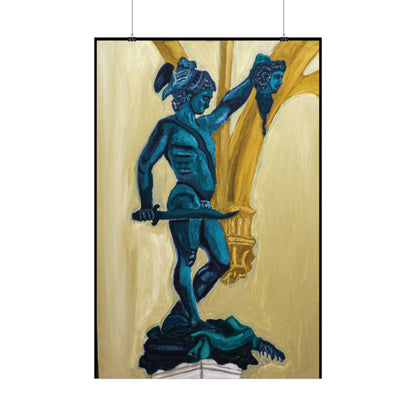 Perseus with the head of Medusa (Poster Print)