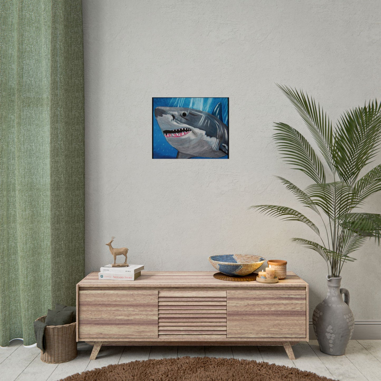 Great White Shark (Poster Print)