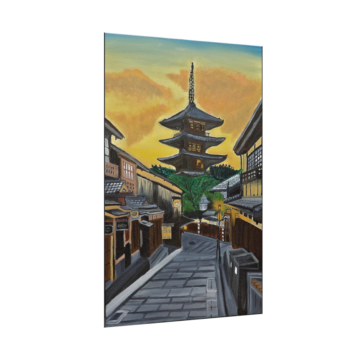 Japanese Temple (Poster Print)