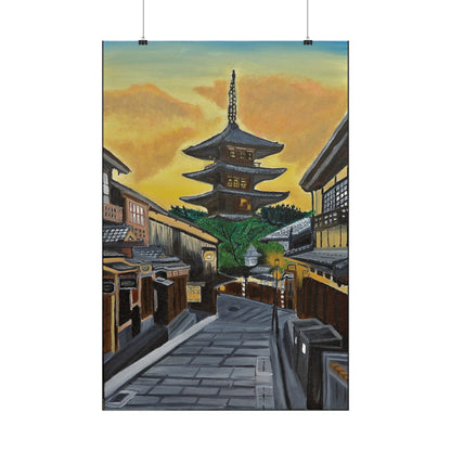 Japanese Temple (Poster Print)