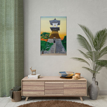 Japanese Lighthouse (Poster Print)