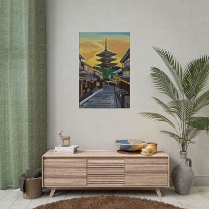 Japanese Temple (Poster Print)