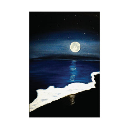 Moonlight Beach  (Poster Print)
