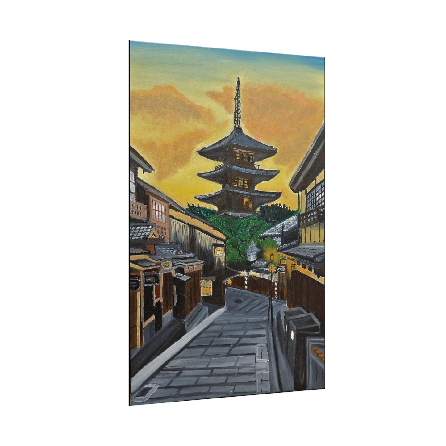 Japanese Temple (Poster Print)