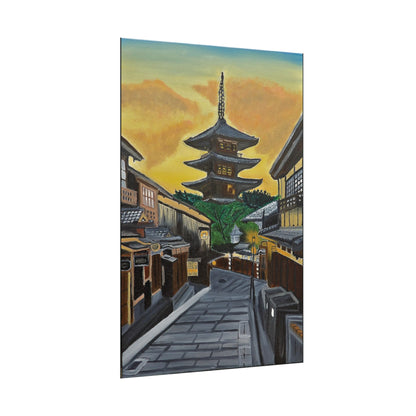 Japanese Temple (Poster Print)
