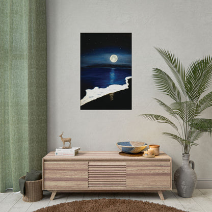 Moonlight Beach  (Poster Print)
