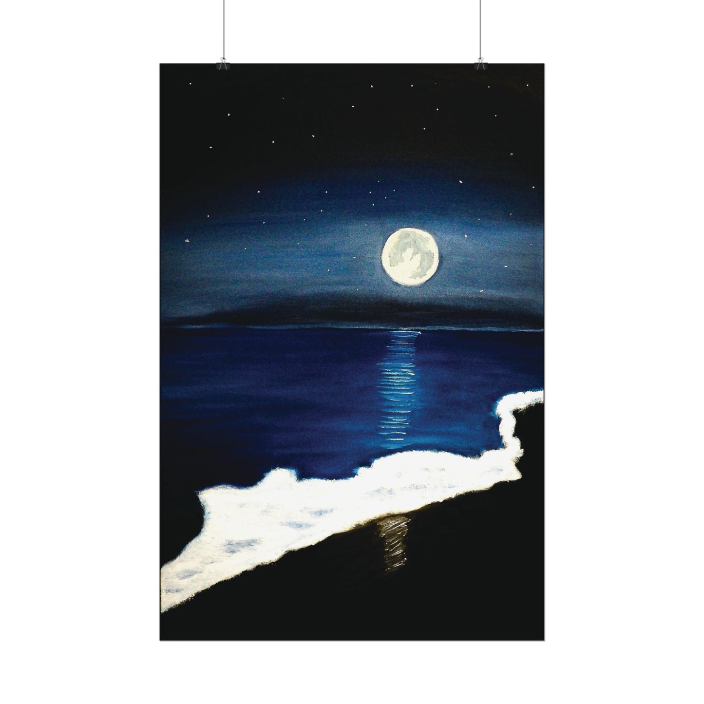 Moonlight Beach  (Poster Print)