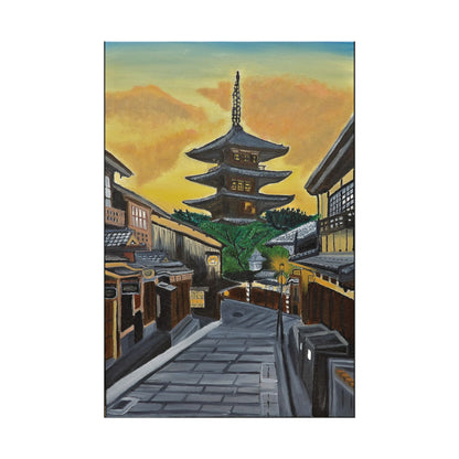 Japanese Temple (Poster Print)